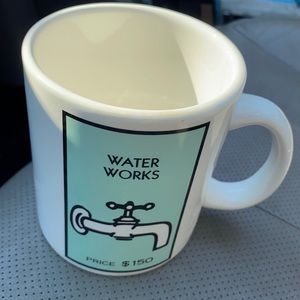 Monopoly Water Works Mug by Wine Things Unlimited
